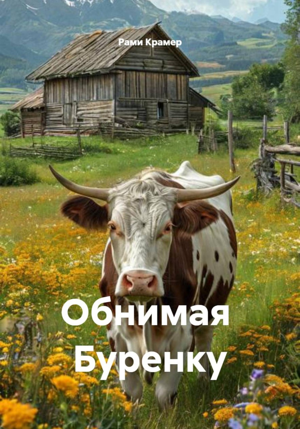 Обложка книги «Обнимая Буренку»
