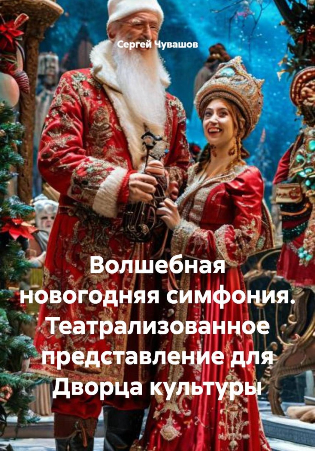 Обложка книги «Волшебная новогодняя симфония. Театрализованное представление для Дворца культуры»