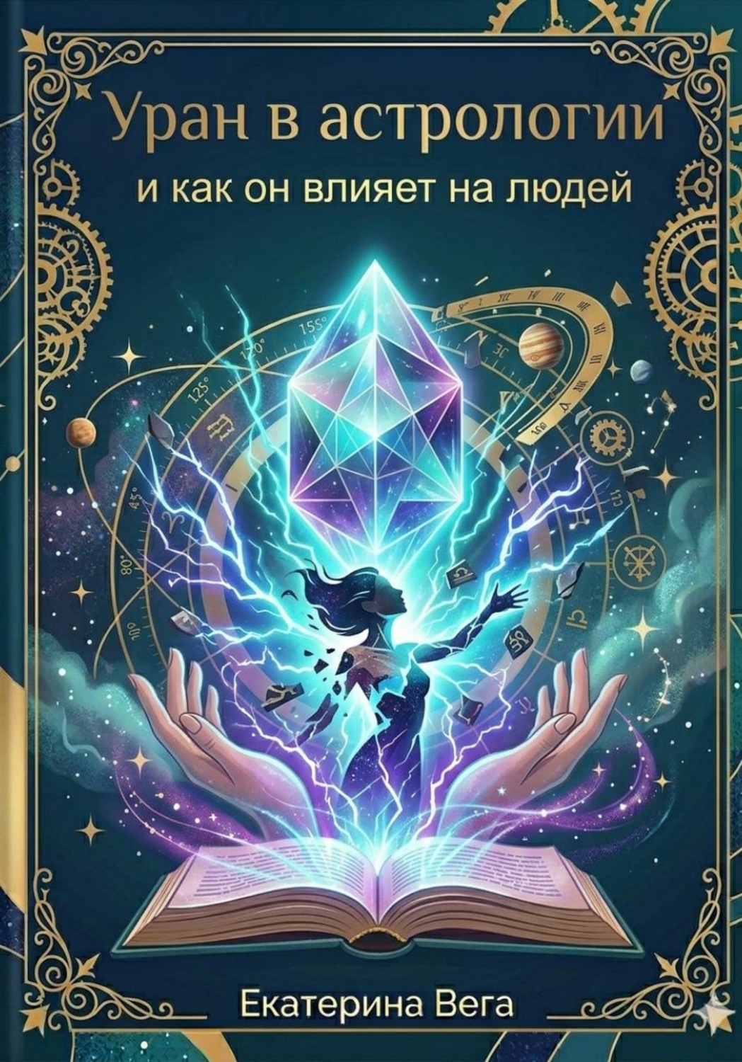 Обложка книги «Уран в астрологии и как он влияет на людей»
