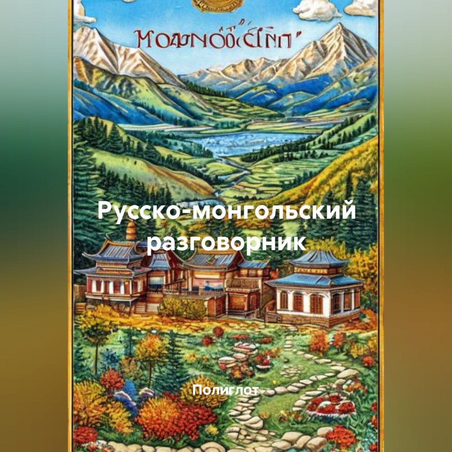 Обложка книги «Русско-монгольский разговорник»