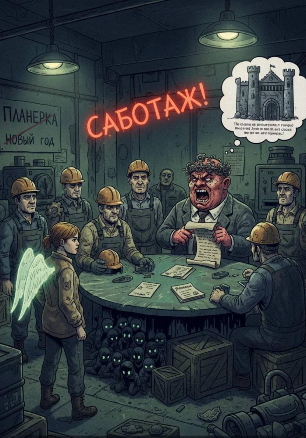 Обложка книги «Саботаж!»
