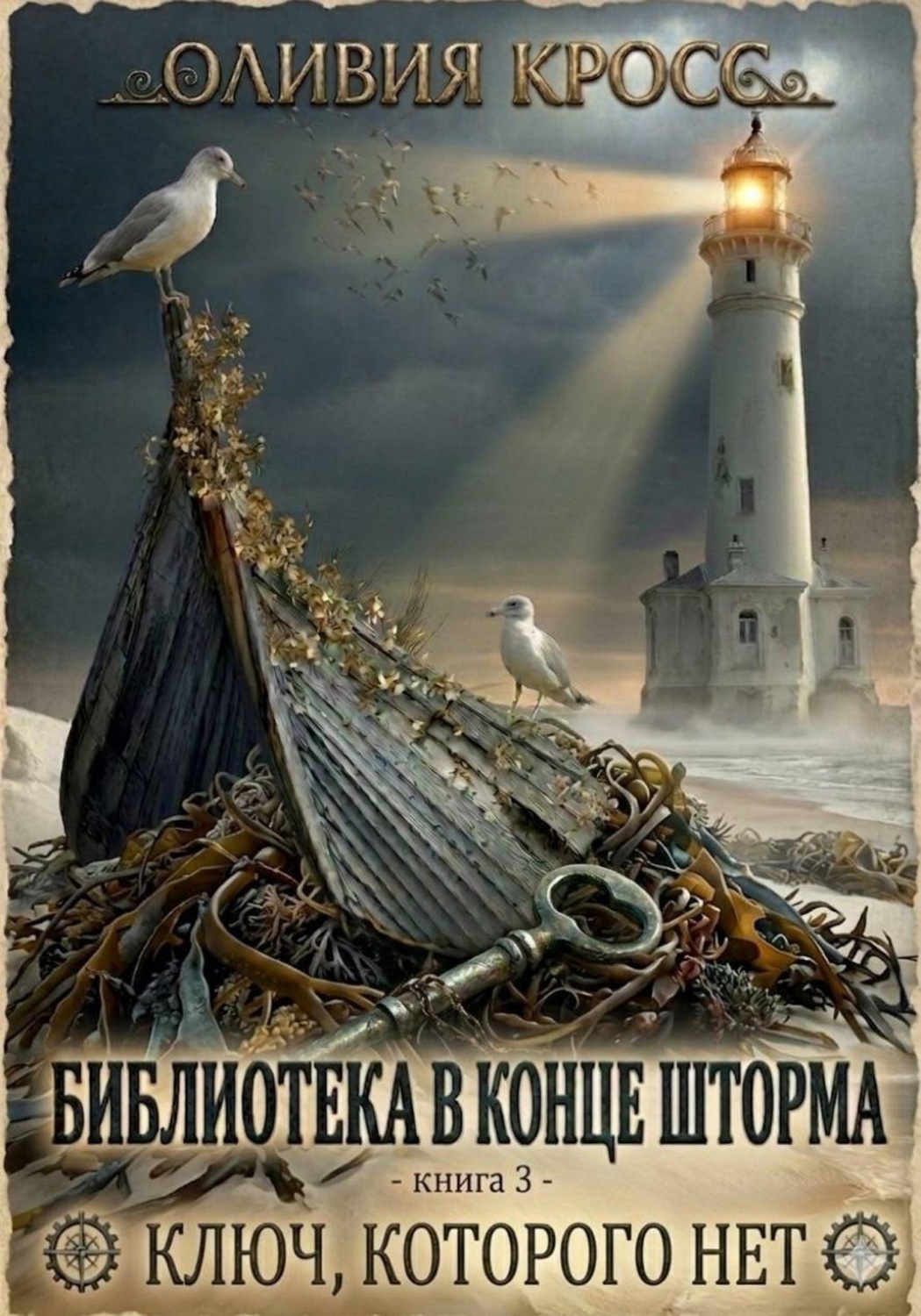 Обложка книги «Библиотека в конце шторма. Книга 3. Ключ, которого нет»