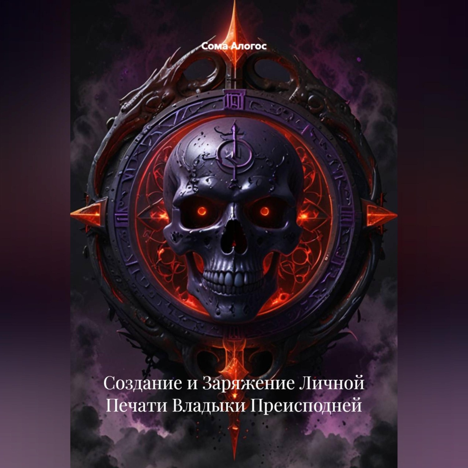Обложка книги «Создание и Заряжение Личной Печати Владыки Преисподней»
