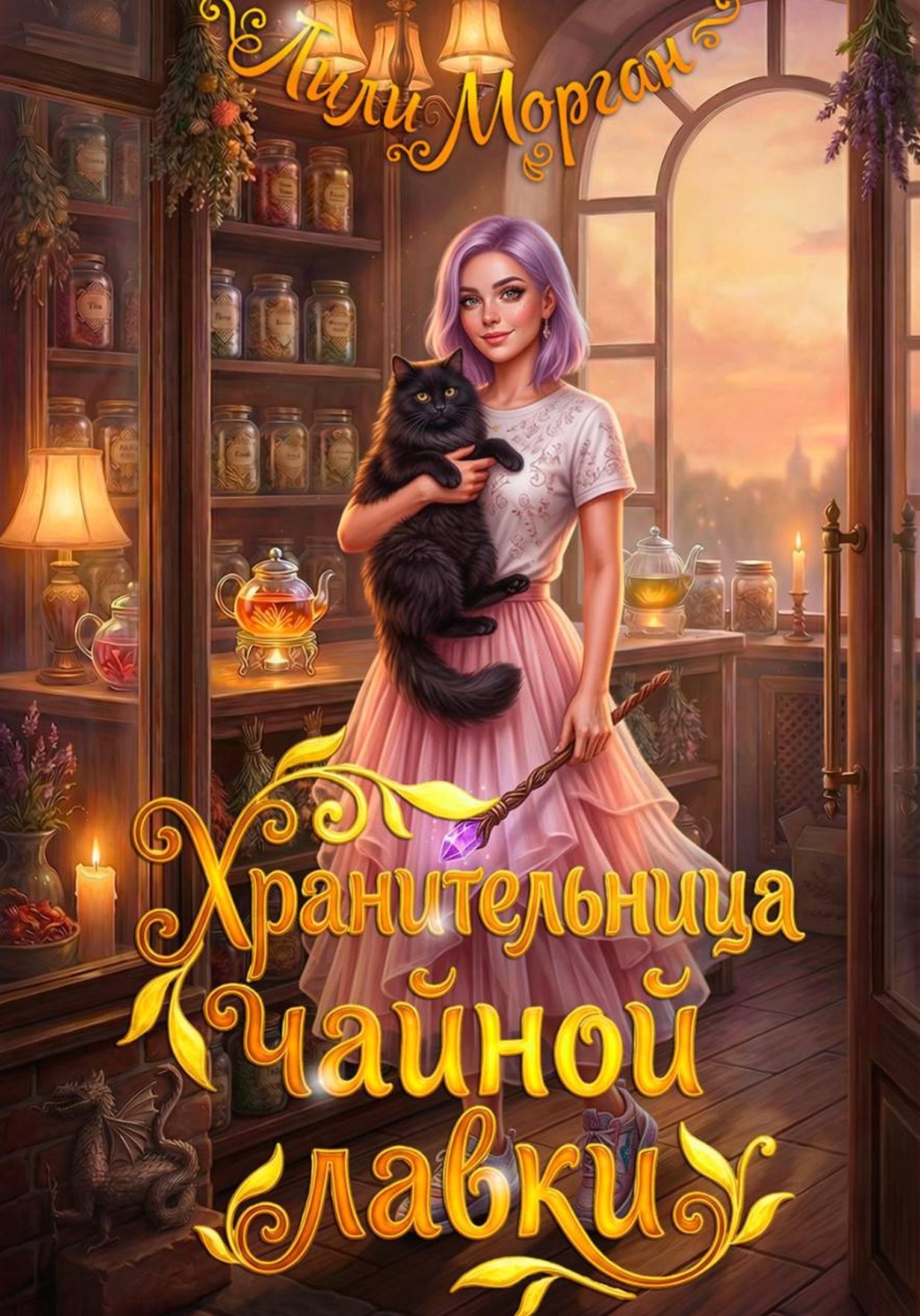 Обложка книги «Хранительница чайной лавки»