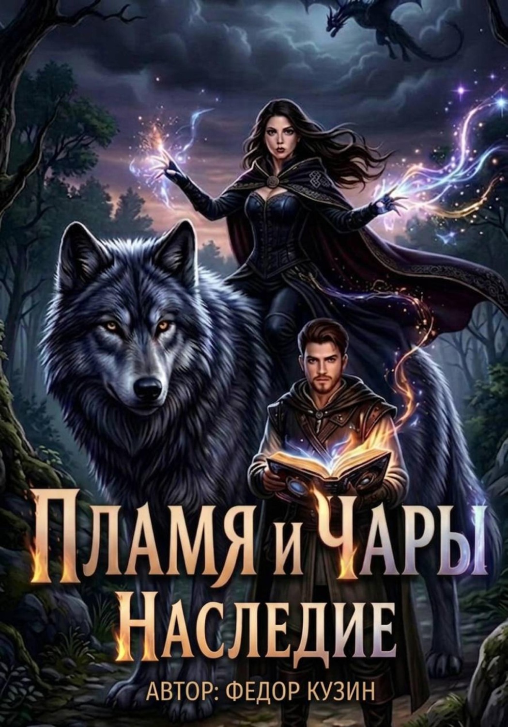 Обложка книги «Пламя и Чары. Наследие»
