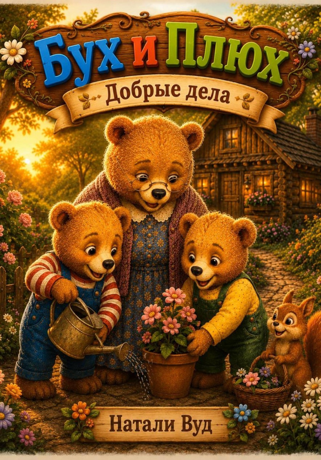 Обложка книги «Бух и Плюх. Добрые дела»