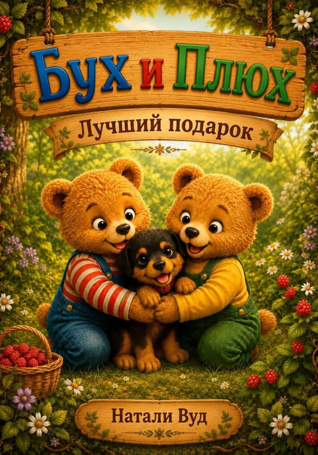 Обложка книги «Бух и Плюх. Лучший подарок»