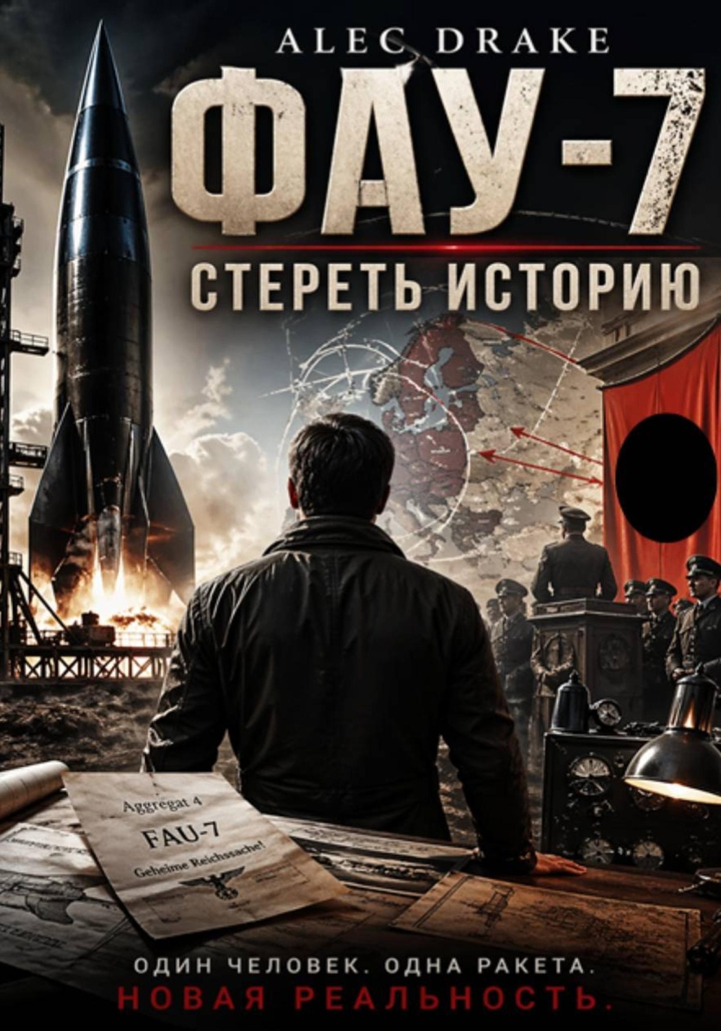 Обложка книги «Попаданец. ФАУ-7: Стереть историю»