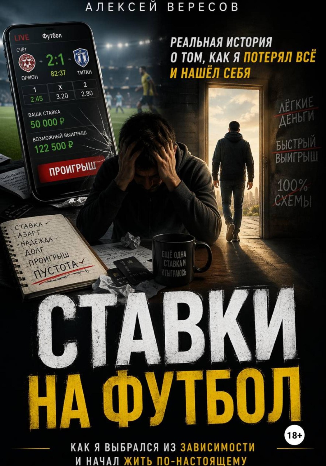 Обложка книги «Ставки на футбол»
