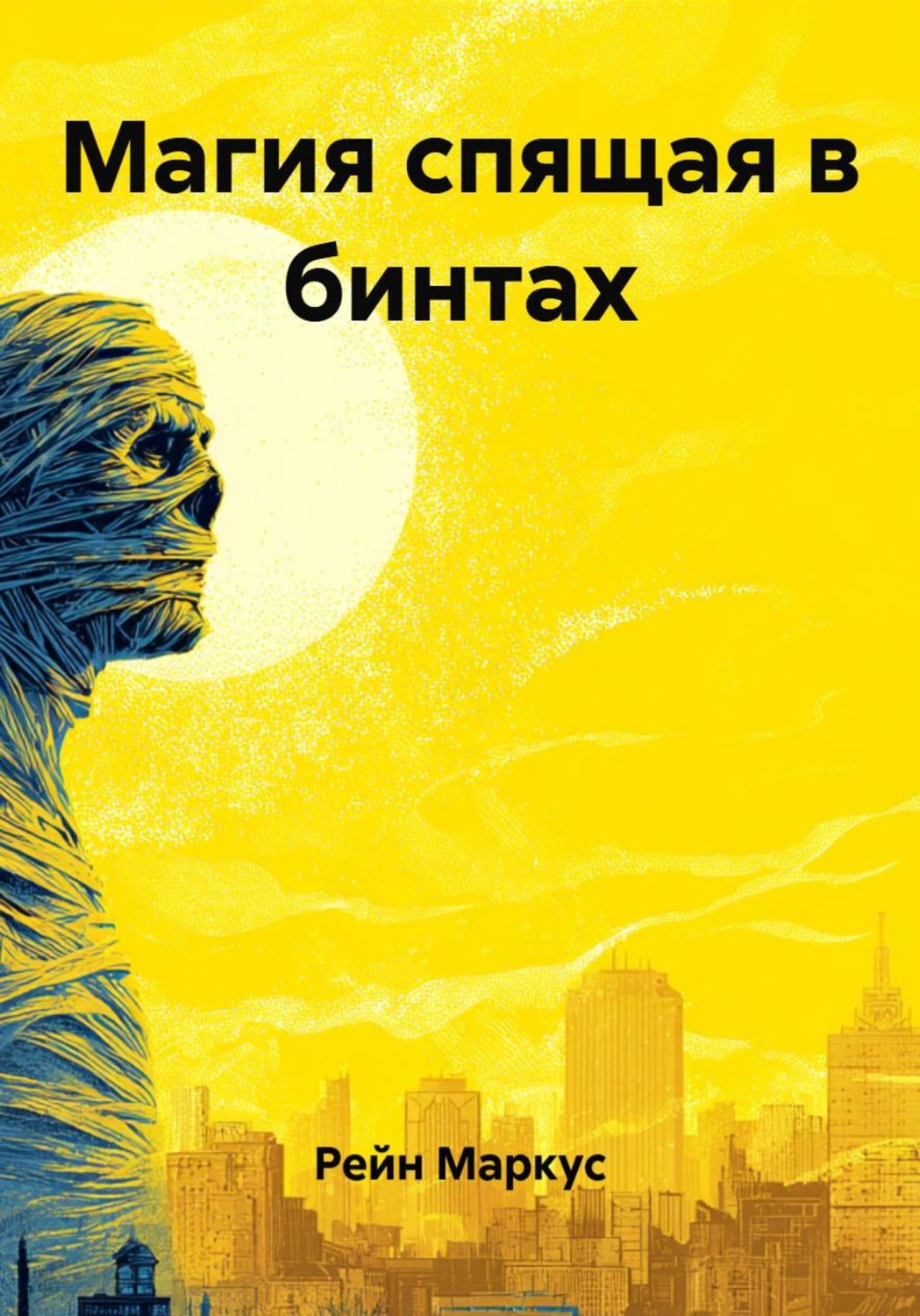Обложка книги «Магия спящая в бинтах»