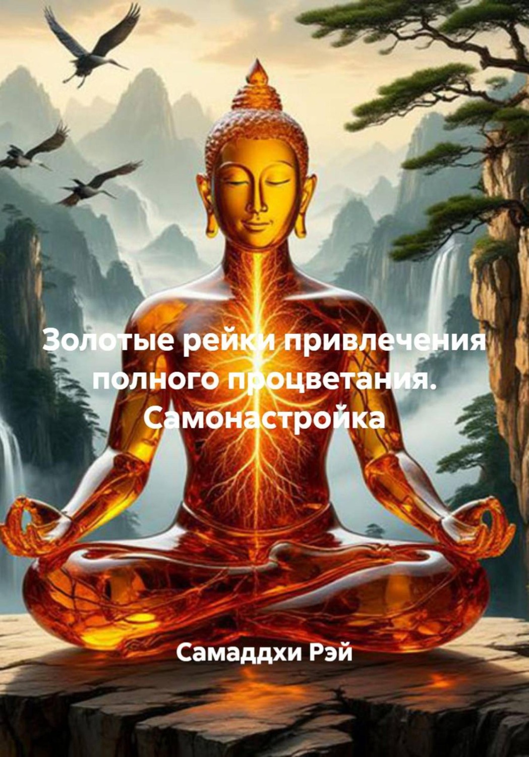 Обложка книги «Золотые рейки привлечения полного процветания. Самонастройка»