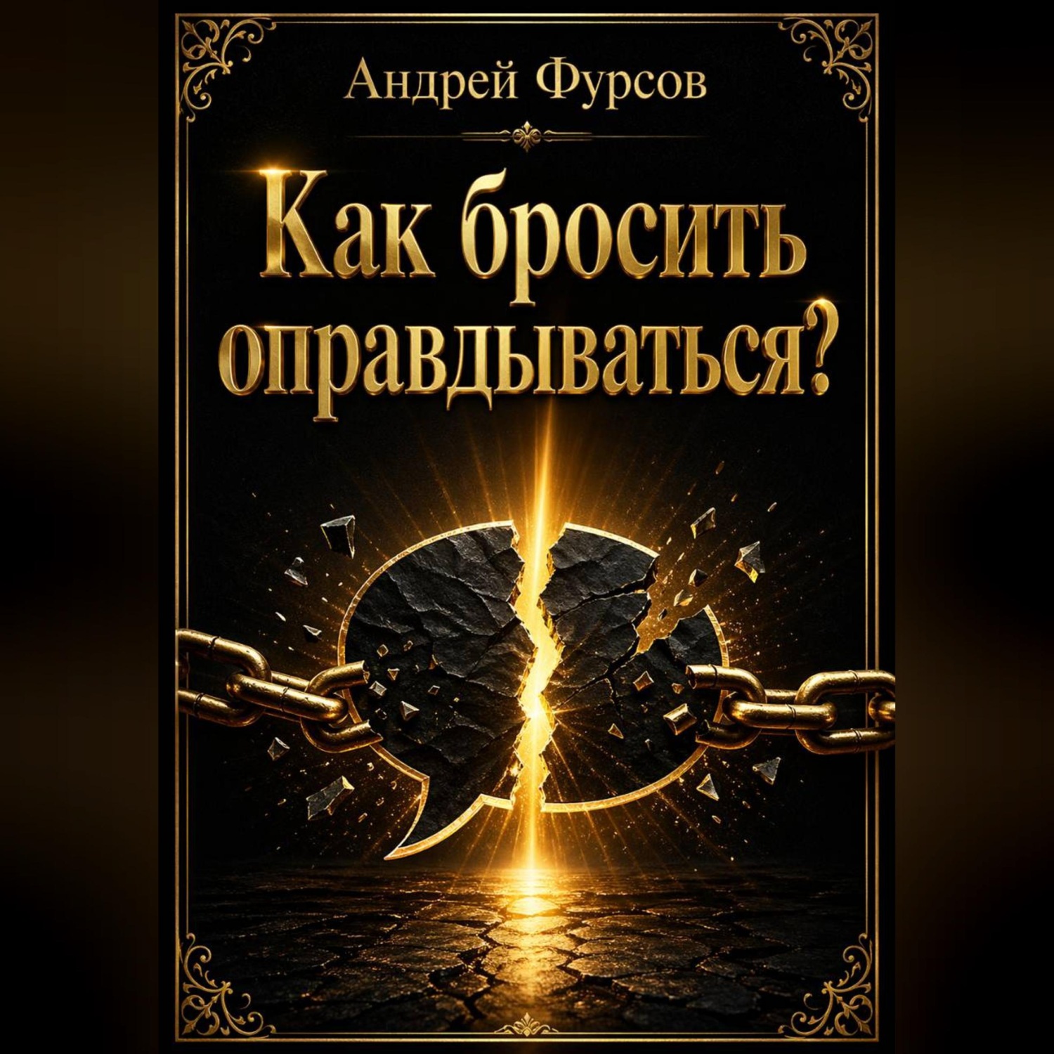 Обложка книги «Как бросить оправдываться?»
