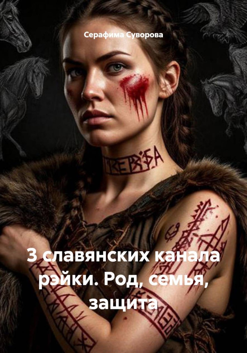 Обложка книги «3 славянских канала рэйки. Род, семья, защита»