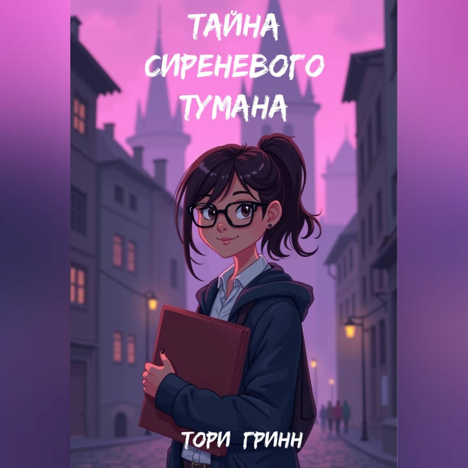 Обложка книги «Тайна сиреневого тумана»