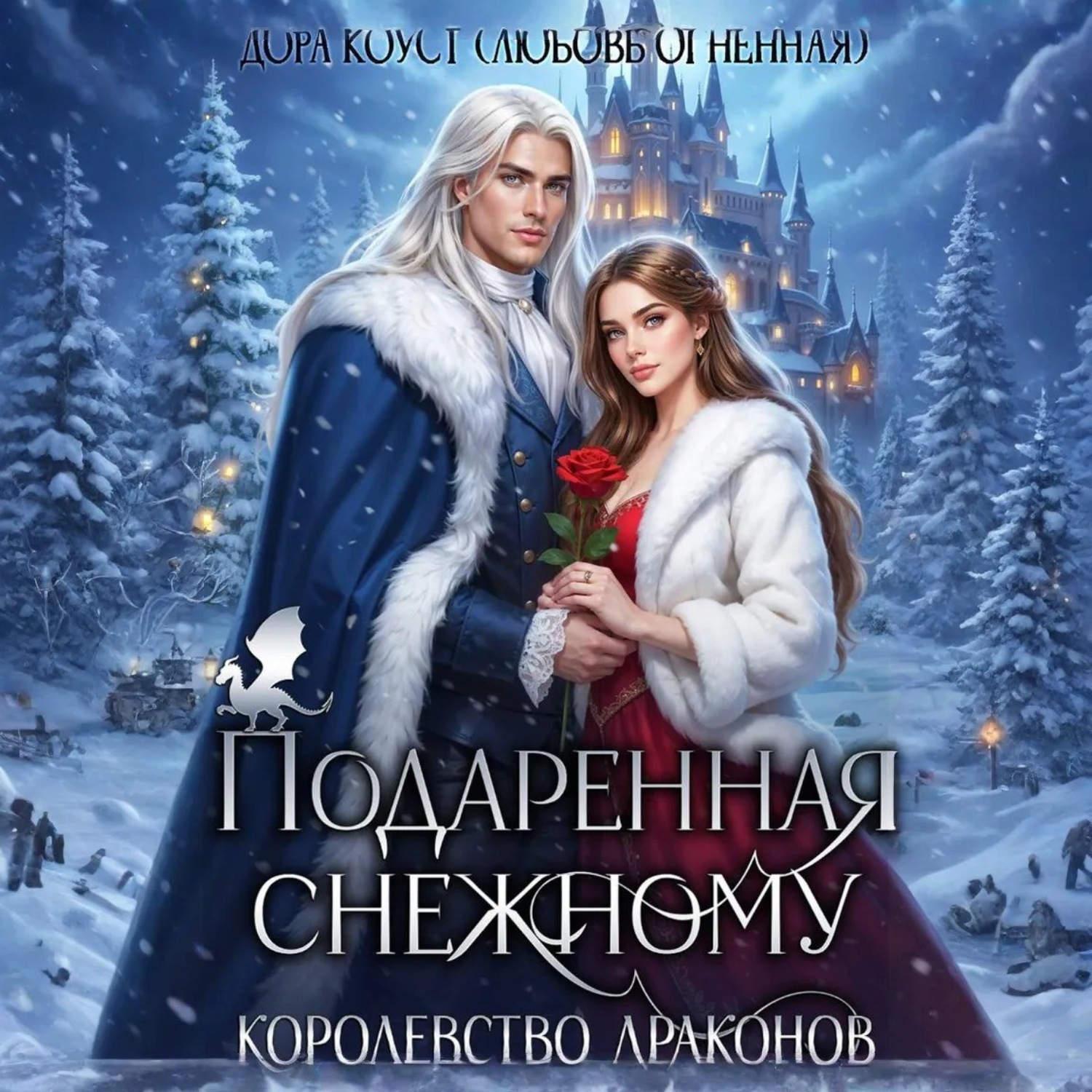 Обложка книги «Подаренная Снежному. Королевство Драконов»