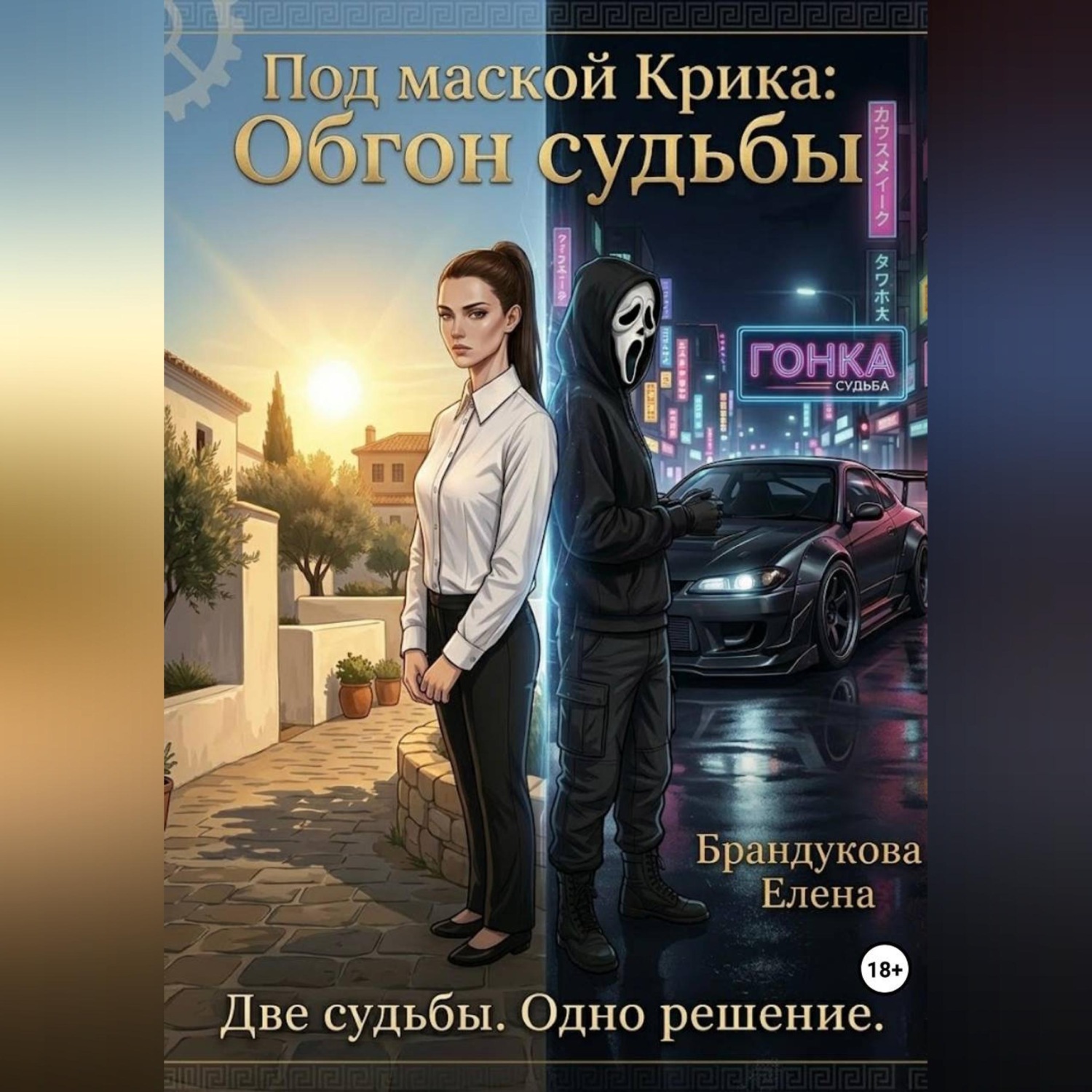 Обложка книги «Под маской Крика: Обгон судьбы»