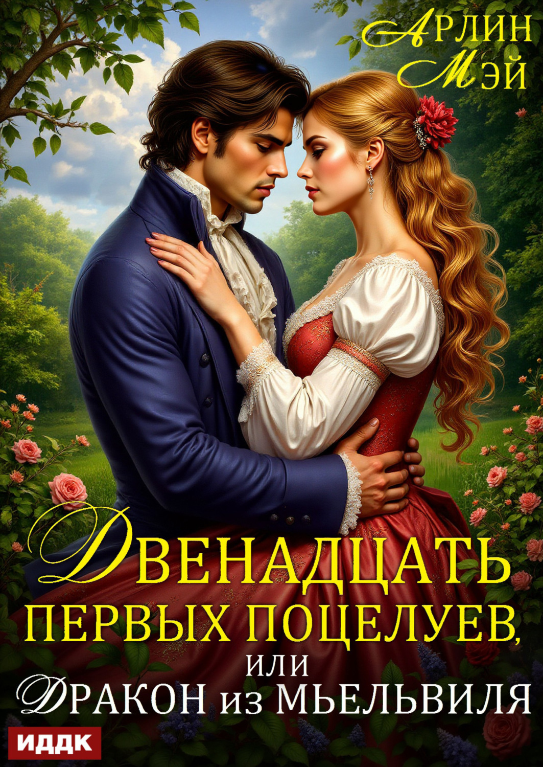 Обложка книги «Двенадцать первых поцелуев, или Дракон из Мьельвиля»