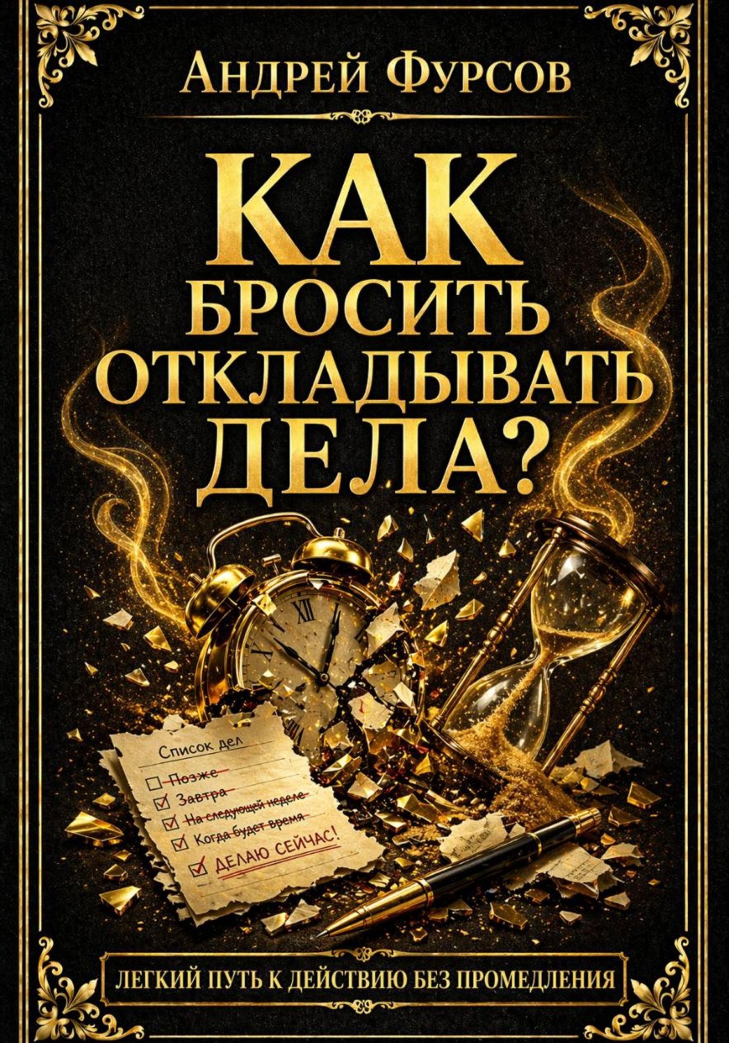 Обложка книги «Как бросить откладывать дела?»