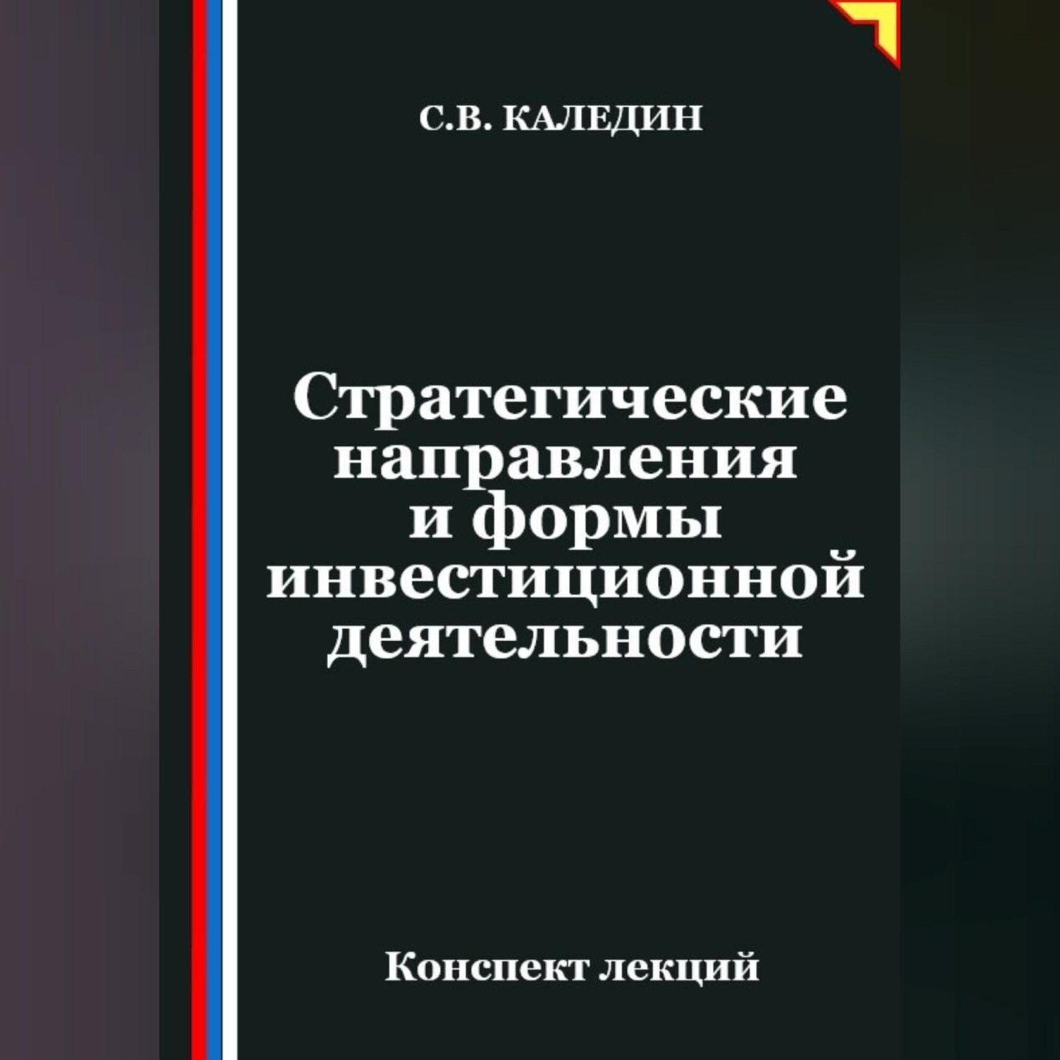 Обложка книги «Стратегические направления и формы инвестиционной деятельности»