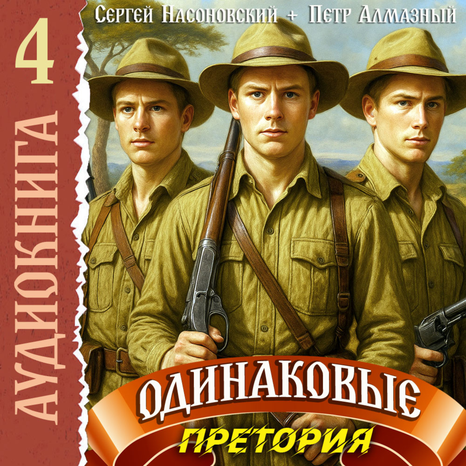Обложка книги «Одинаковые. Том 4. Претория»
