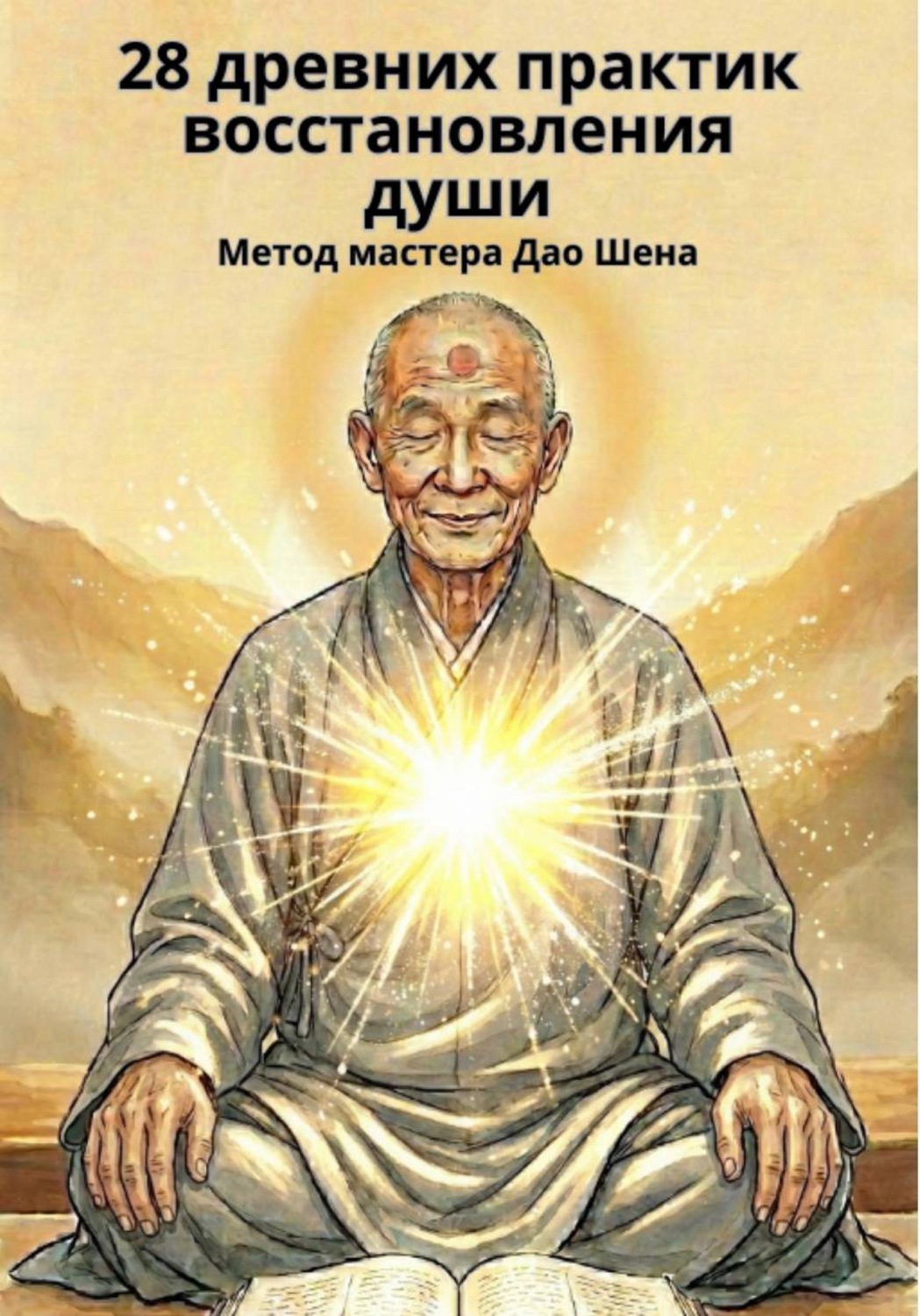 Обложка книги «28 древних практик восстановления души Метод мастера Дао Шена»