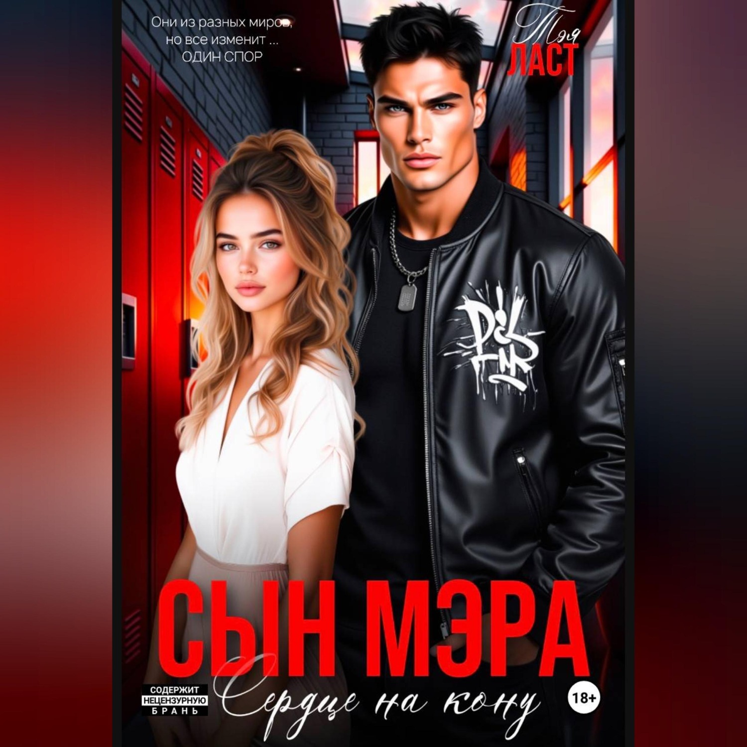 Обложка книги «Сын мэра. Сердце на кону»