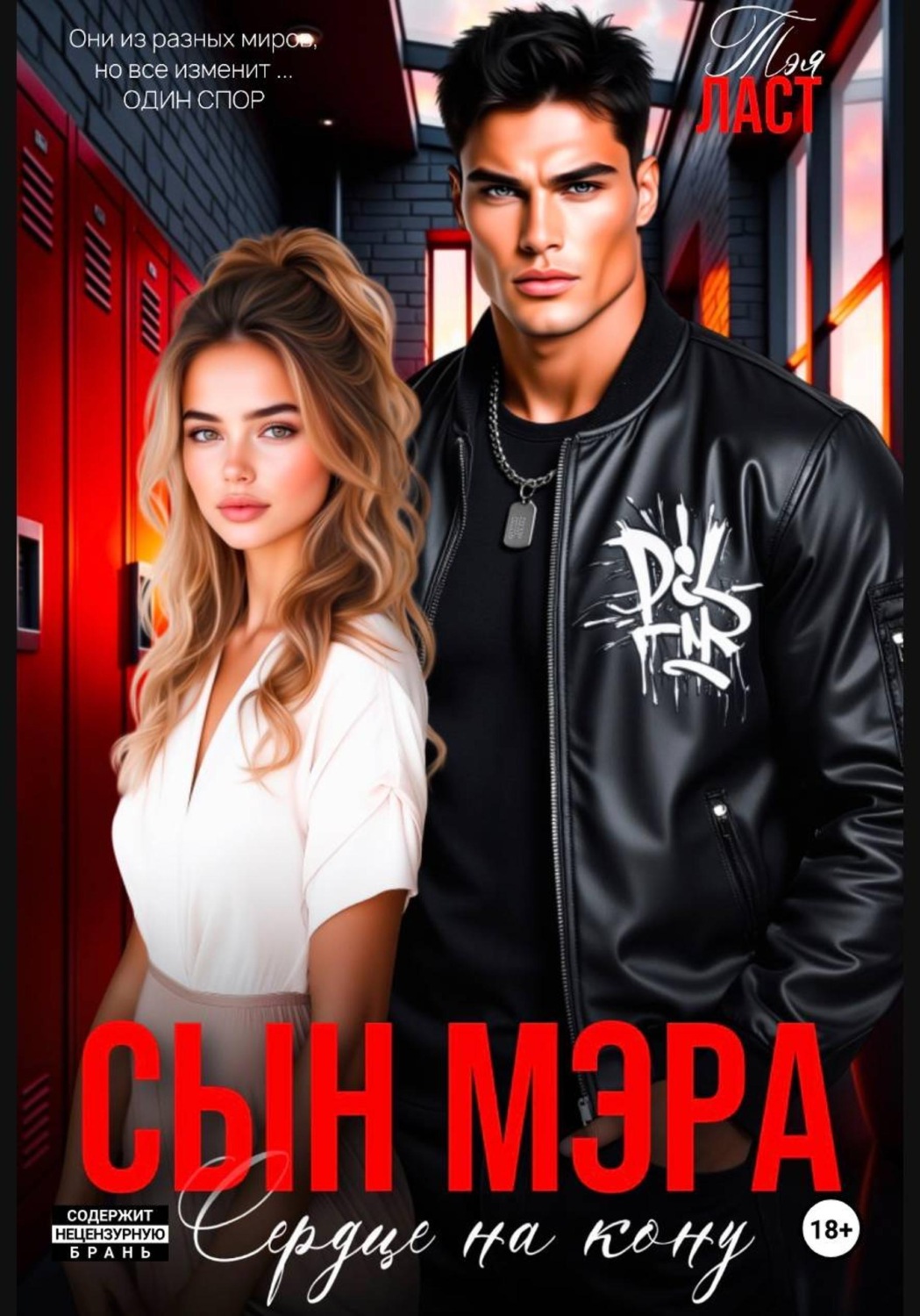 Обложка книги «Сын мэра. Сердце на кону»