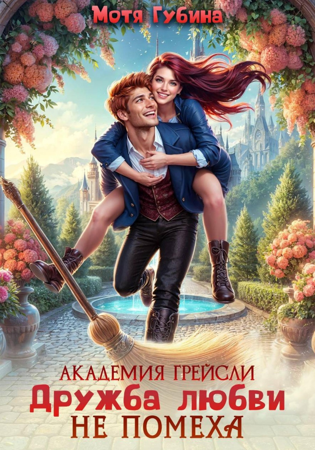 Обложка книги «Академия Грейсли. Дружба любви не помеха»