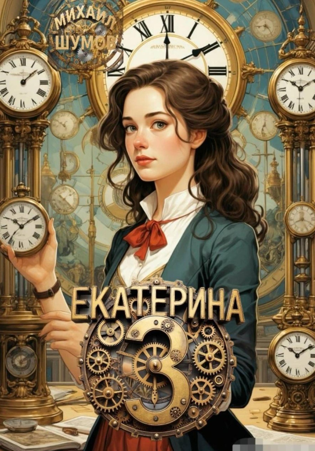 Обложка книги «Екатерина III. Императрица времени»