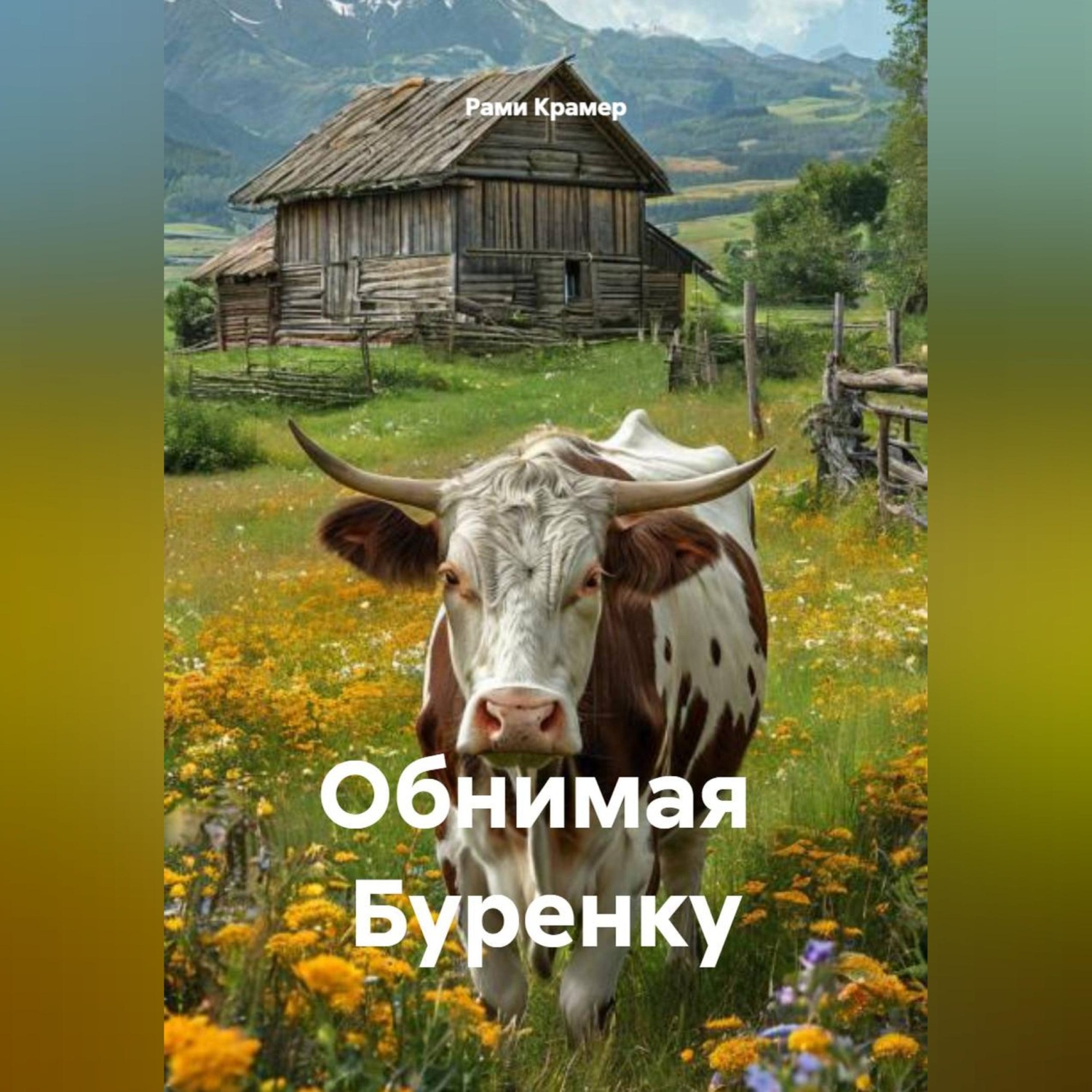 Обложка книги «Обнимая Буренку»