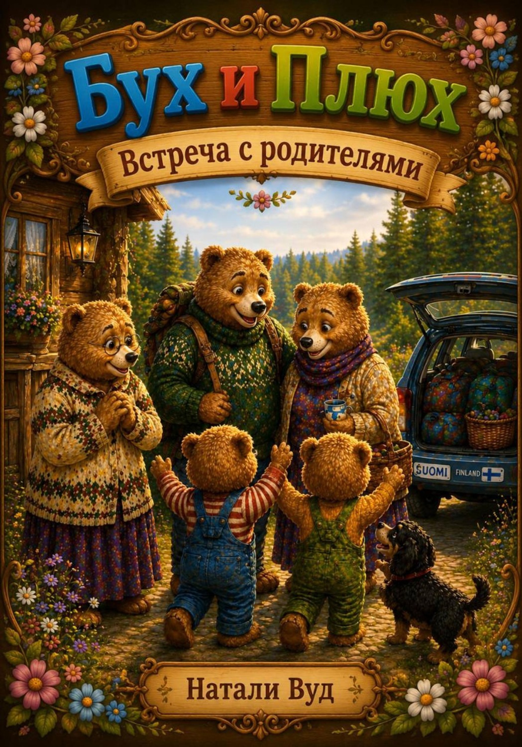 Обложка книги «Бух и Плюх. Встреча с родителями»