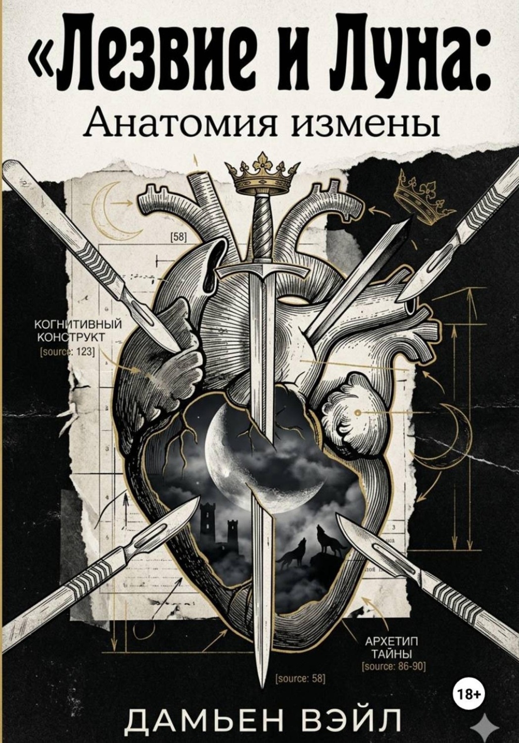 Обложка книги «Лезвие и Луна: Анатомия измены»