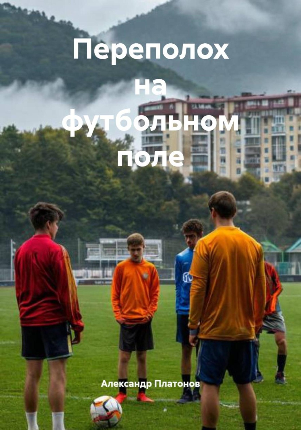 Обложка книги «Переполох на футбольном поле»