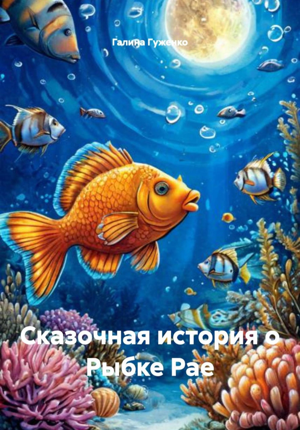 Обложка книги «Сказочная история о Рыбке Рае»