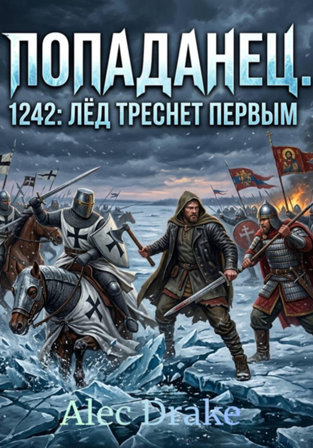 Обложка книги «Попаданец. 1242: Лёд треснет первым»