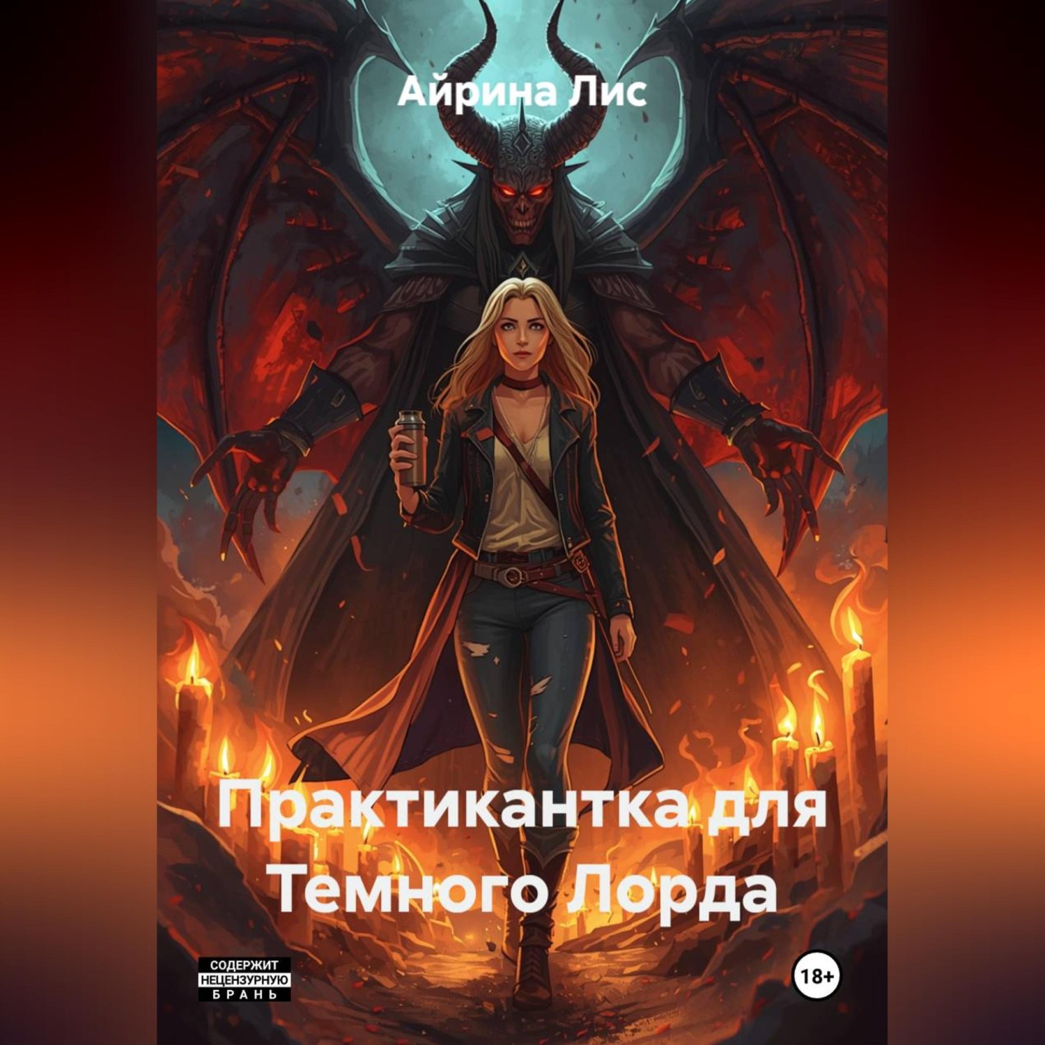 Обложка книги «Практикантка для Темного Лорда»