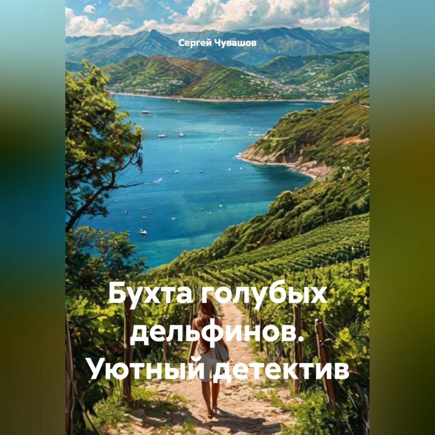 Обложка книги «Бухта голубых дельфинов. Уютный детектив»