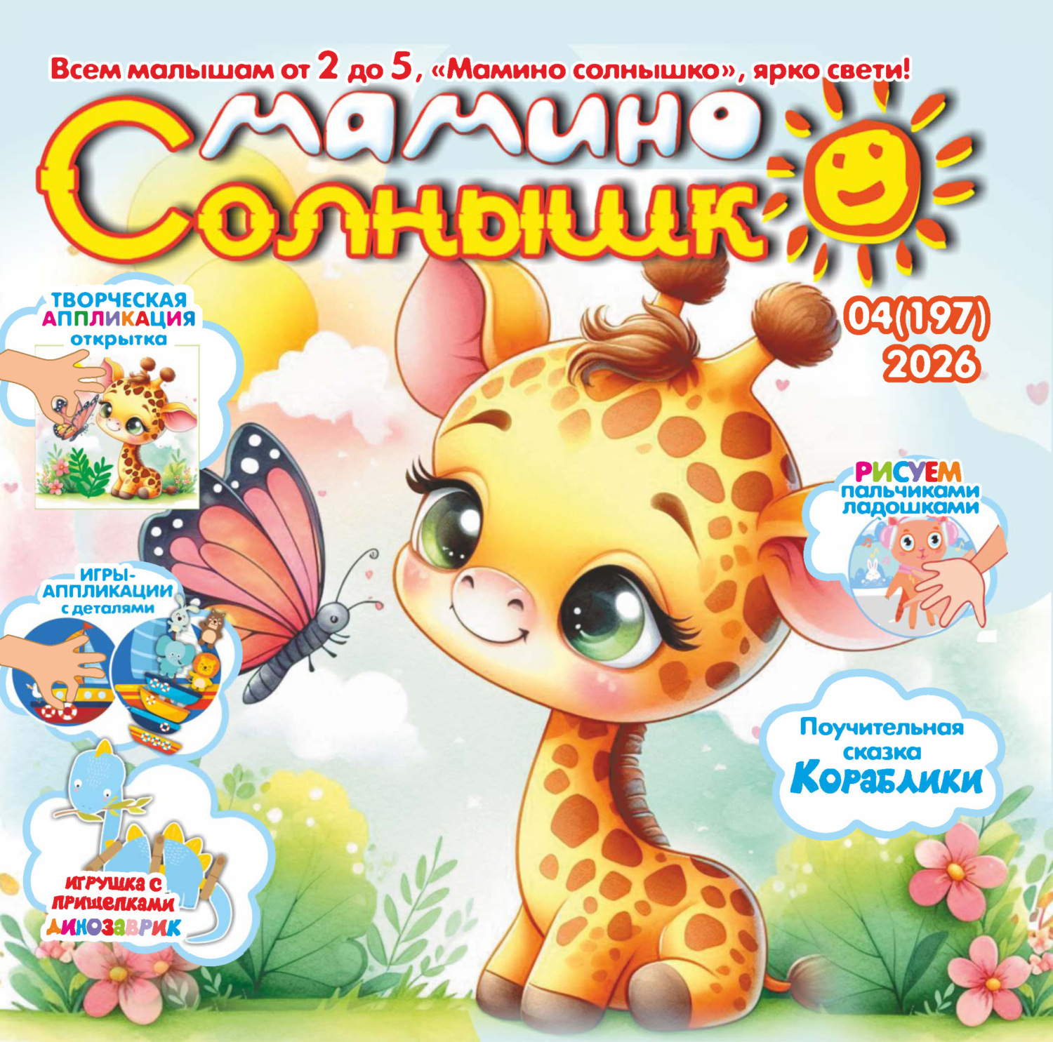 Обложка книги «Мамино солнышко №04/2026»