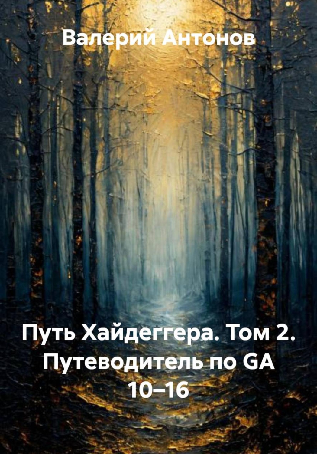 Обложка книги «Путь Хайдеггера. Том 2. Путеводитель по GA 10–16»