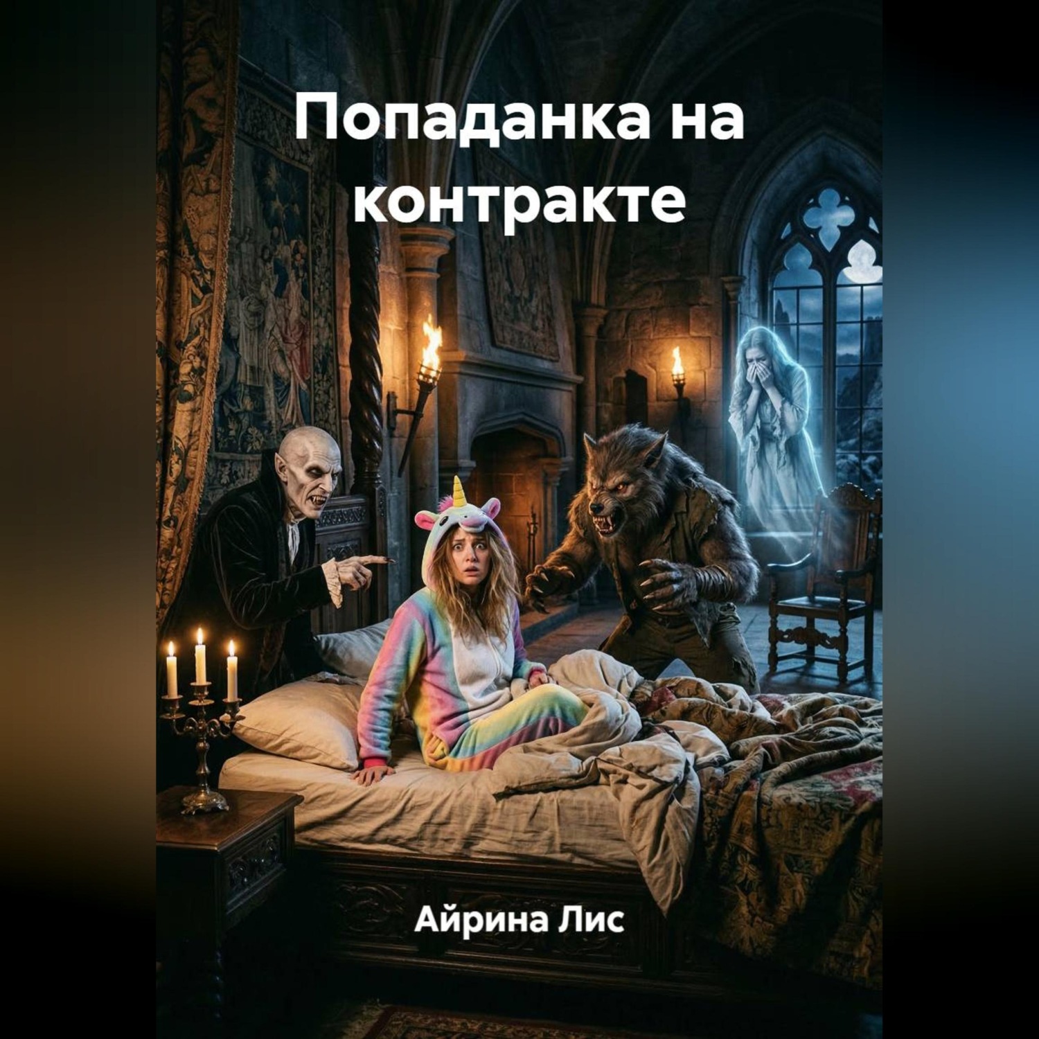 Обложка книги «Попаданка на контракте»