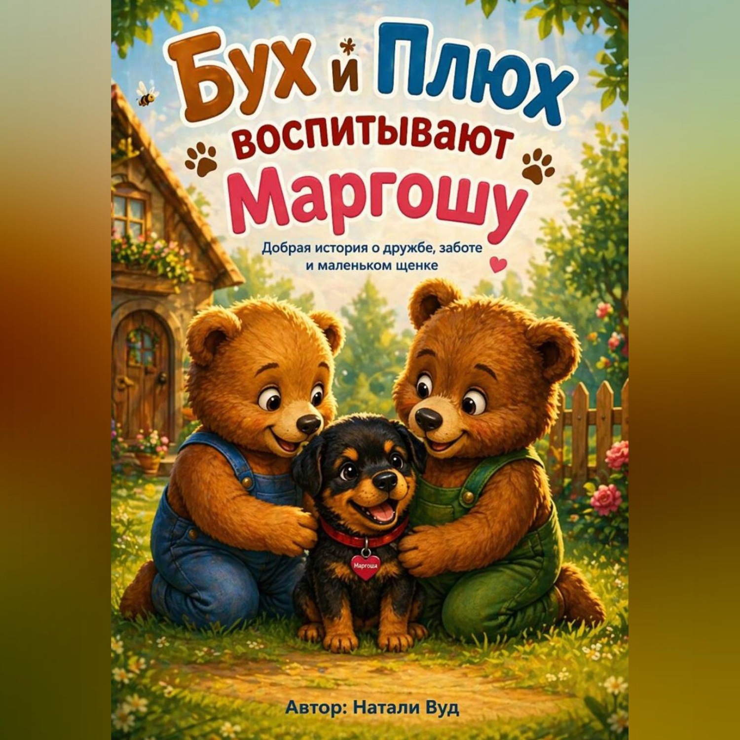 Обложка книги «Бух и Плюх. Воспитание Маргоши»