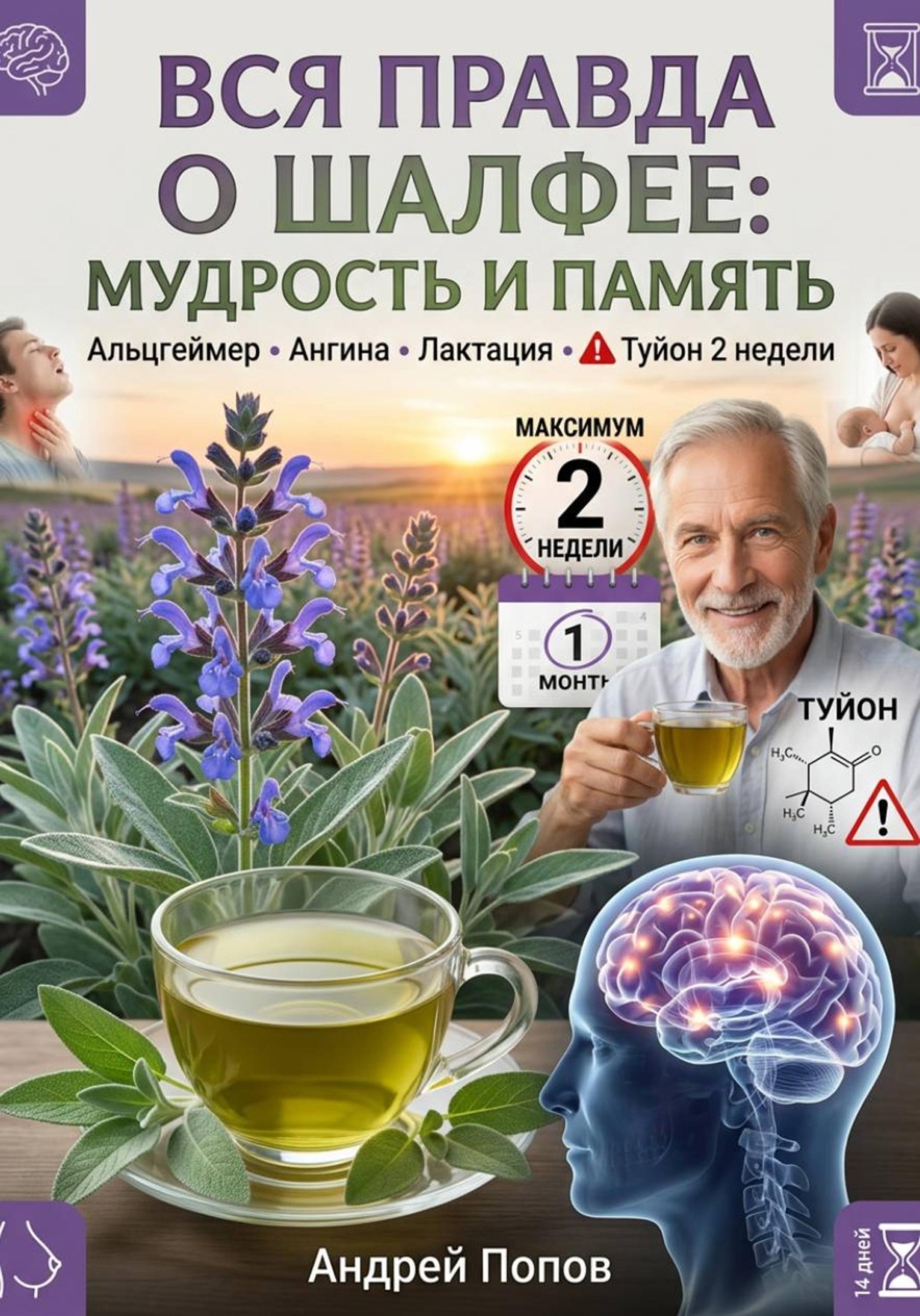Обложка книги «Вся правда о шалфее: мудрость и память»