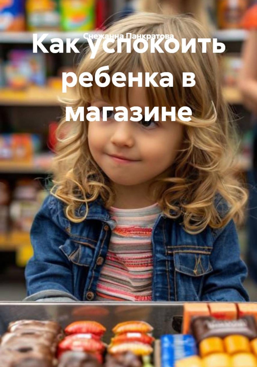 Обложка книги «Как успокоить ребенка в магазине»