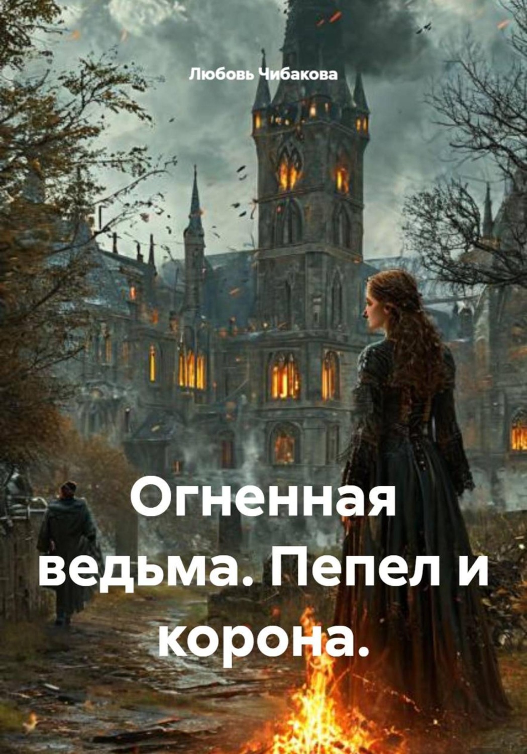Обложка книги «Огненная ведьма. Пепел и корона»