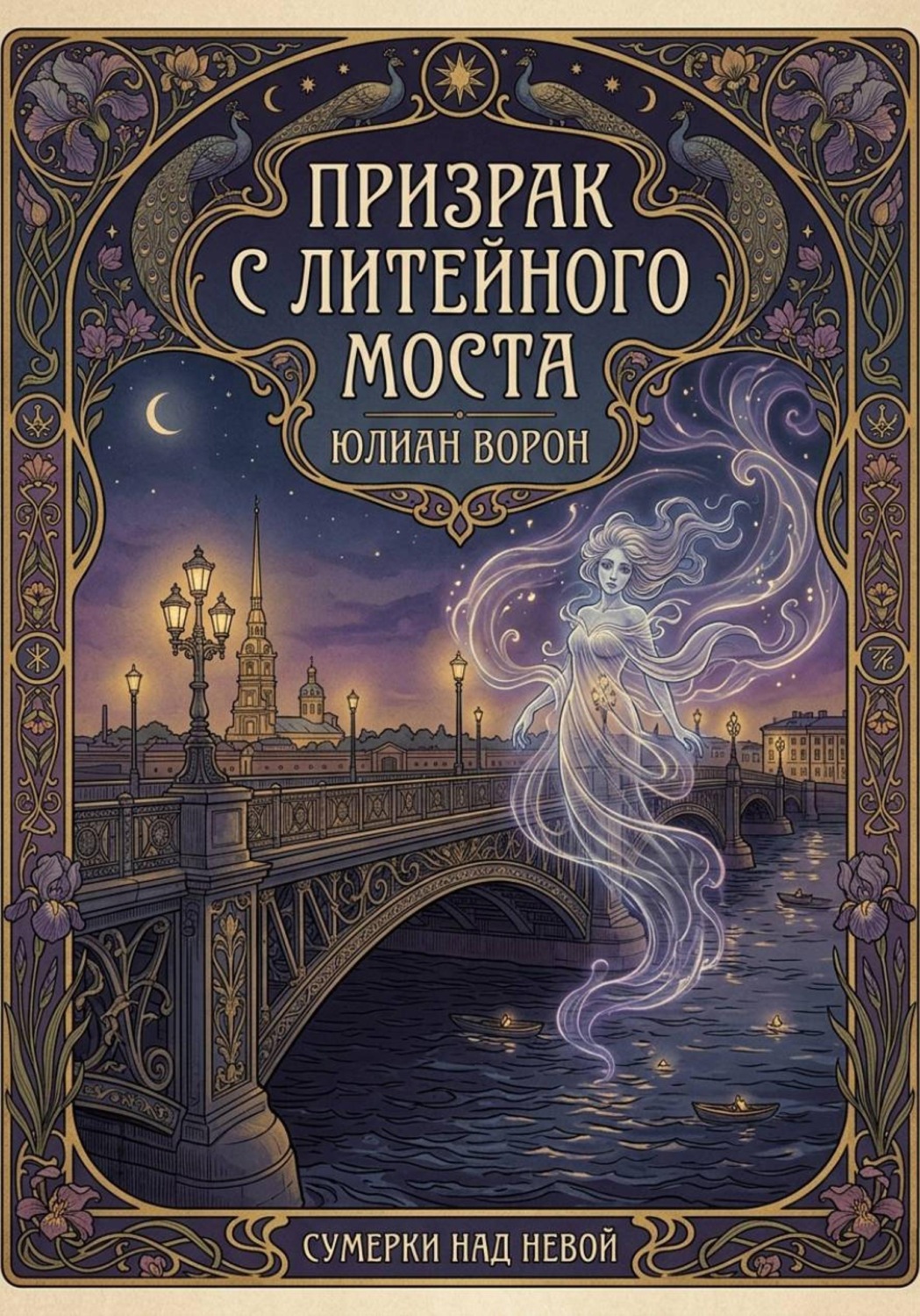 Обложка книги «Призрак с Литейного моста»