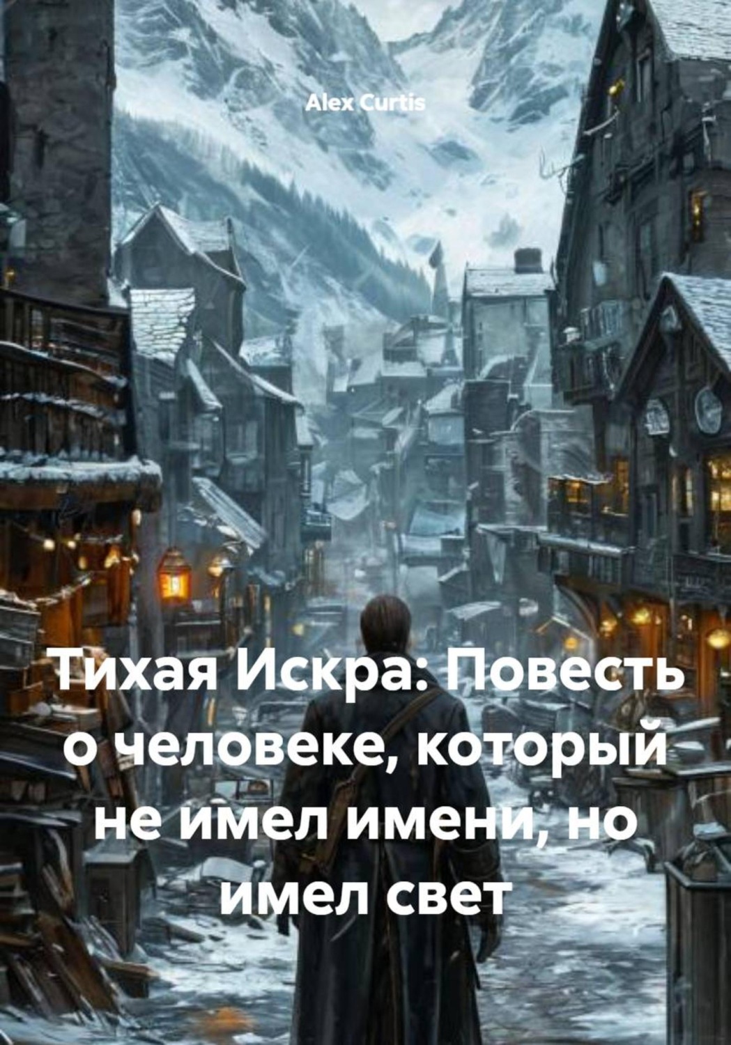 Обложка книги «Тихая Искра: Повесть о человеке, который не имел имени, но имел свет»