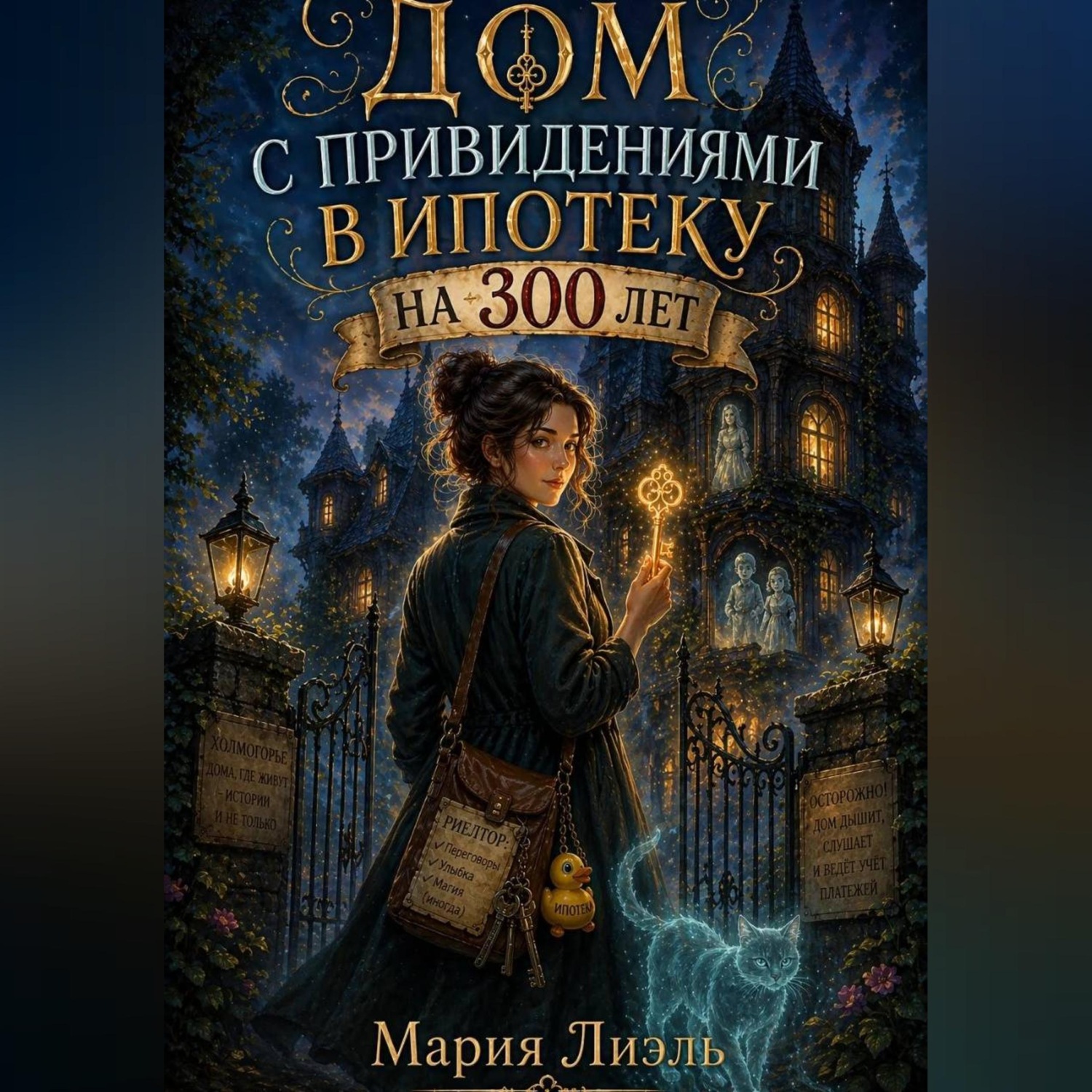 Обложка книги «Дом с привидениями в ипотеку на 300 лет»