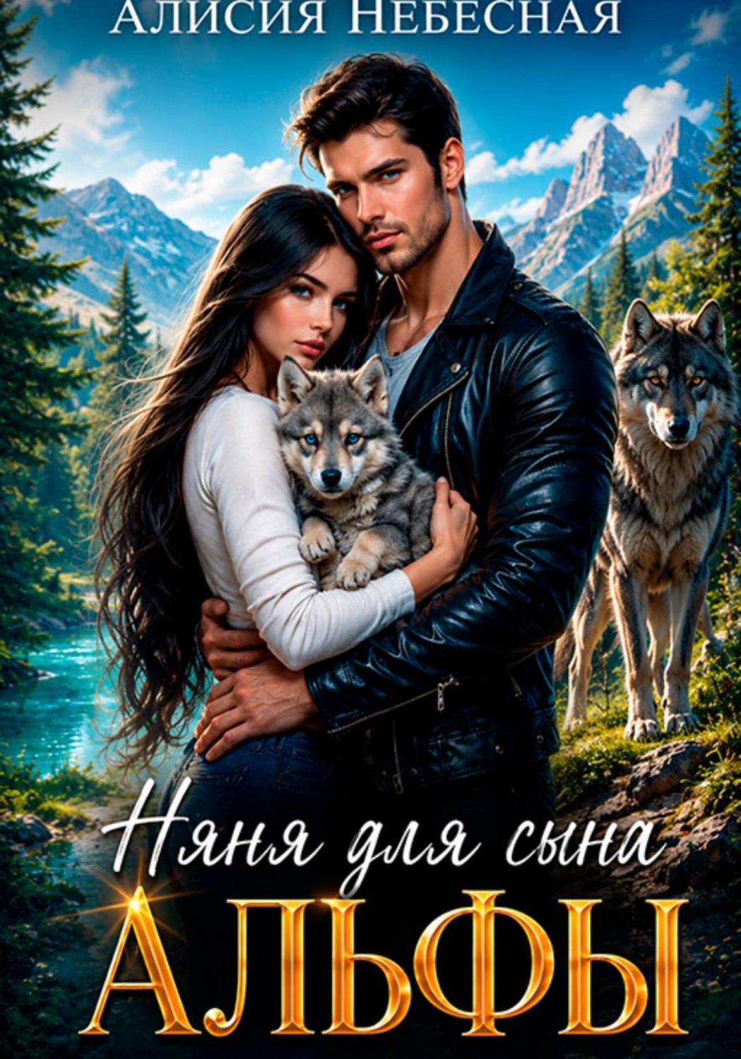 Обложка книги «Няня для сына альфы»