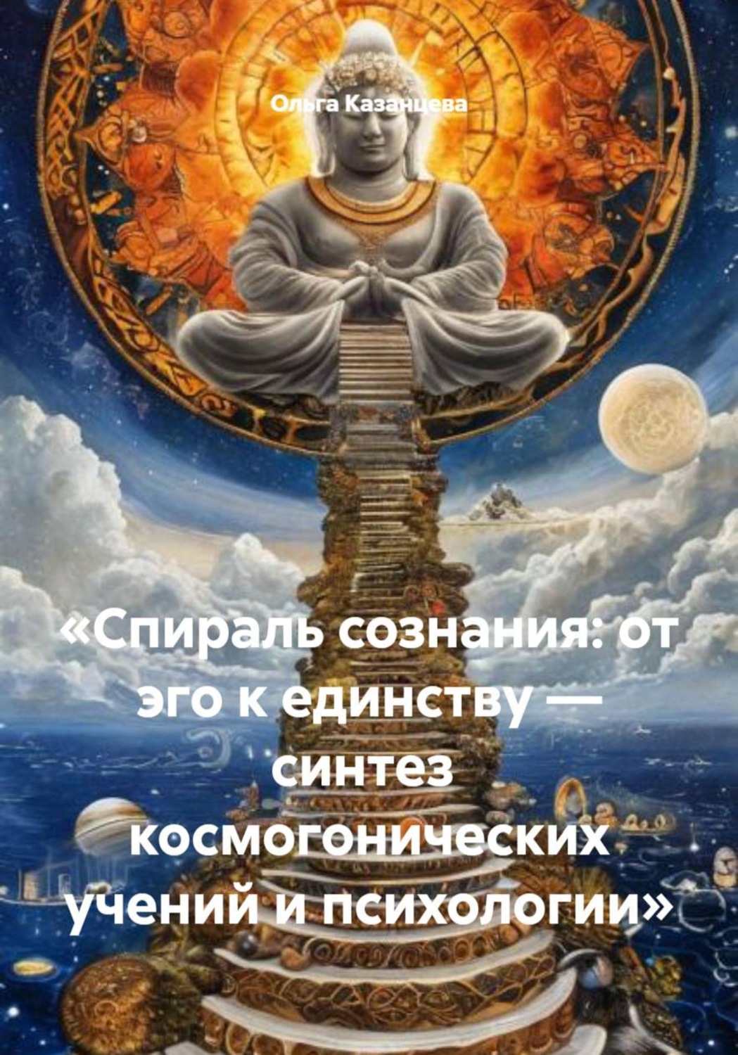 Обложка книги ««Спираль сознания: от эго к единству — синтез космогонических учений и психологии»»