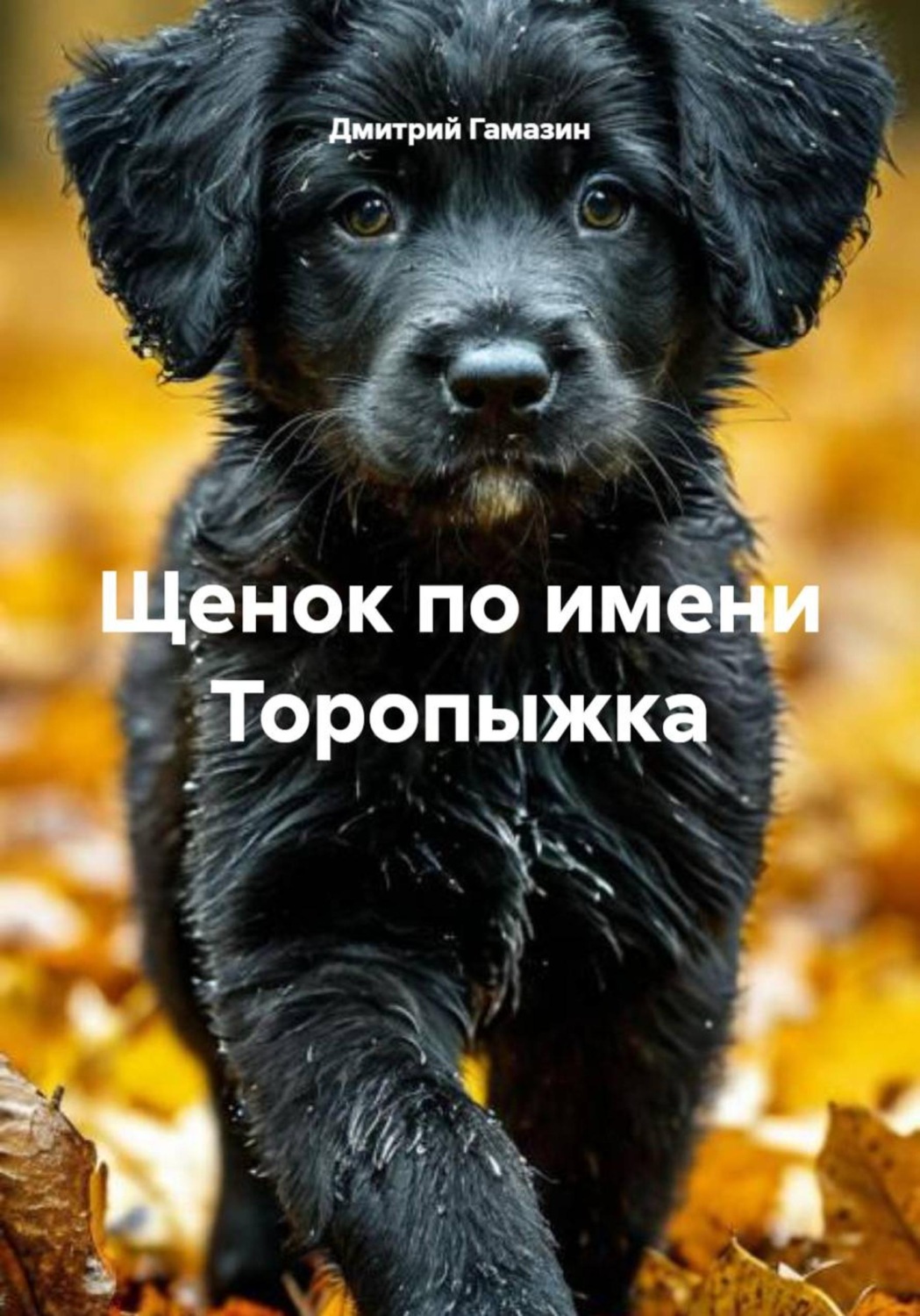 Обложка книги «Щенок по имени Торопыжка»